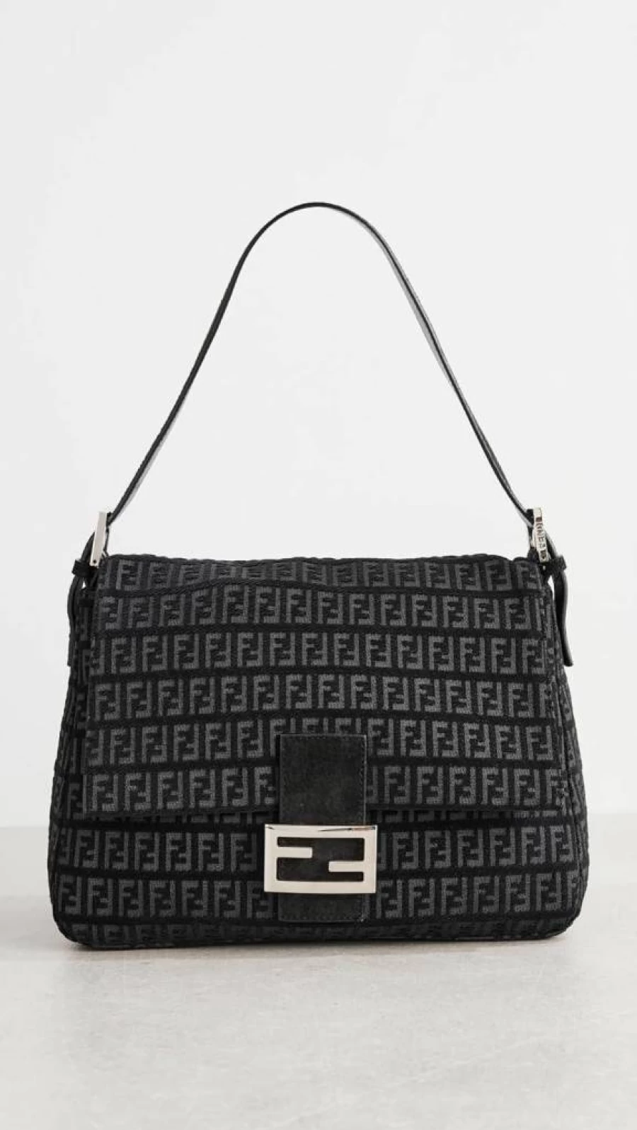 Pre-Owned Fendi Mama Baguette Shoulder Bag for Women Luxury Vintage Handbag