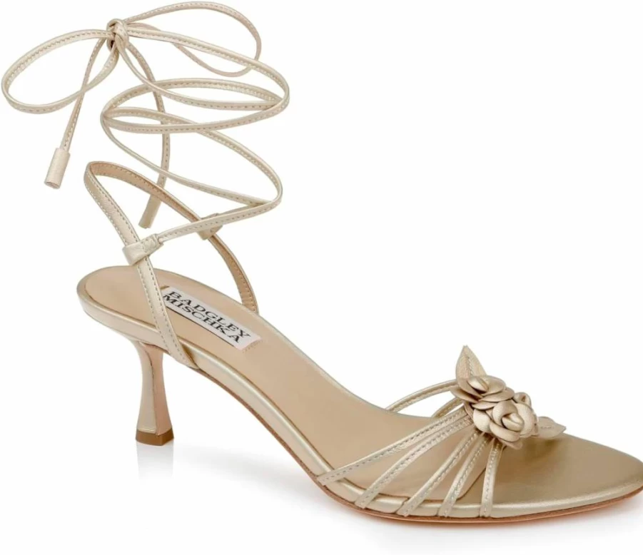 Badgley Mischka Women's Darlyn Heeled Sandals - Elegant High Heel Dress Sandals for Women