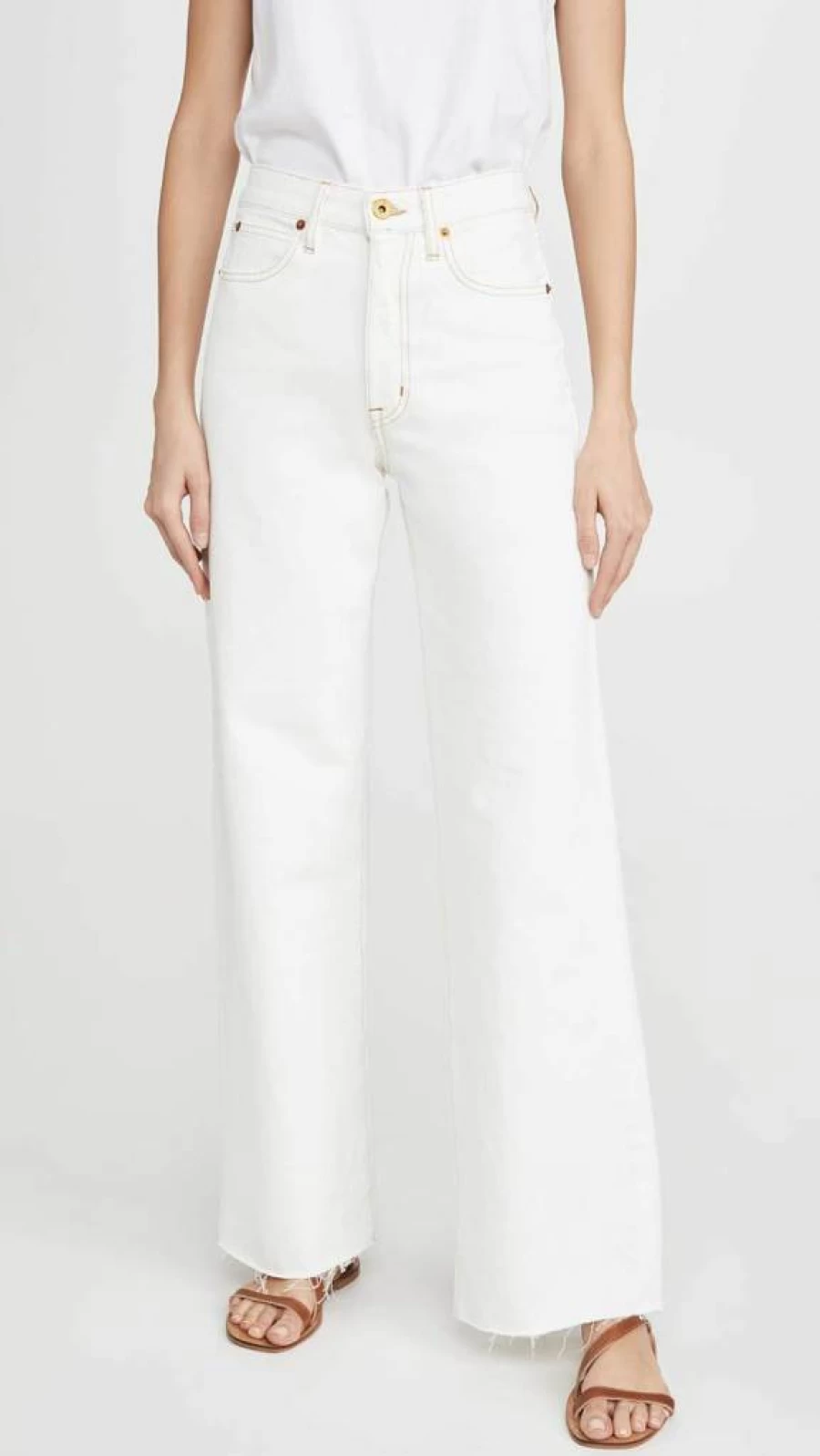 SLVRLAKE Women's Grace Jeans - High-Waisted Slim Fit Stretch Denim Pants for Women