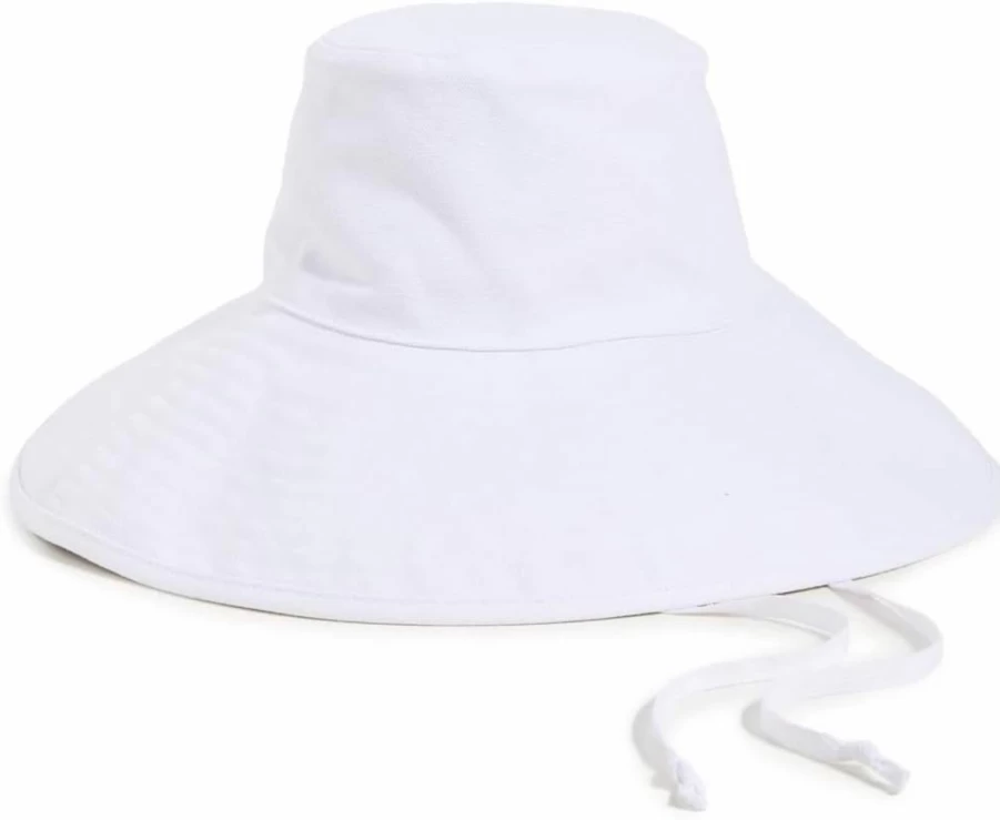 Hat Attack Women's Livvy Canvas Sun Hat - Removable Twill Chinstrap, Wide Brim Beach Hat for Women