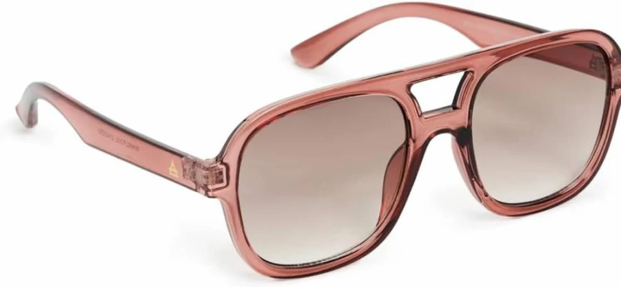 AIRE Women's Whirlpool Polarized Sunglasses for UV Protection - Stylish Retro Swim Goggles Inspired Frames