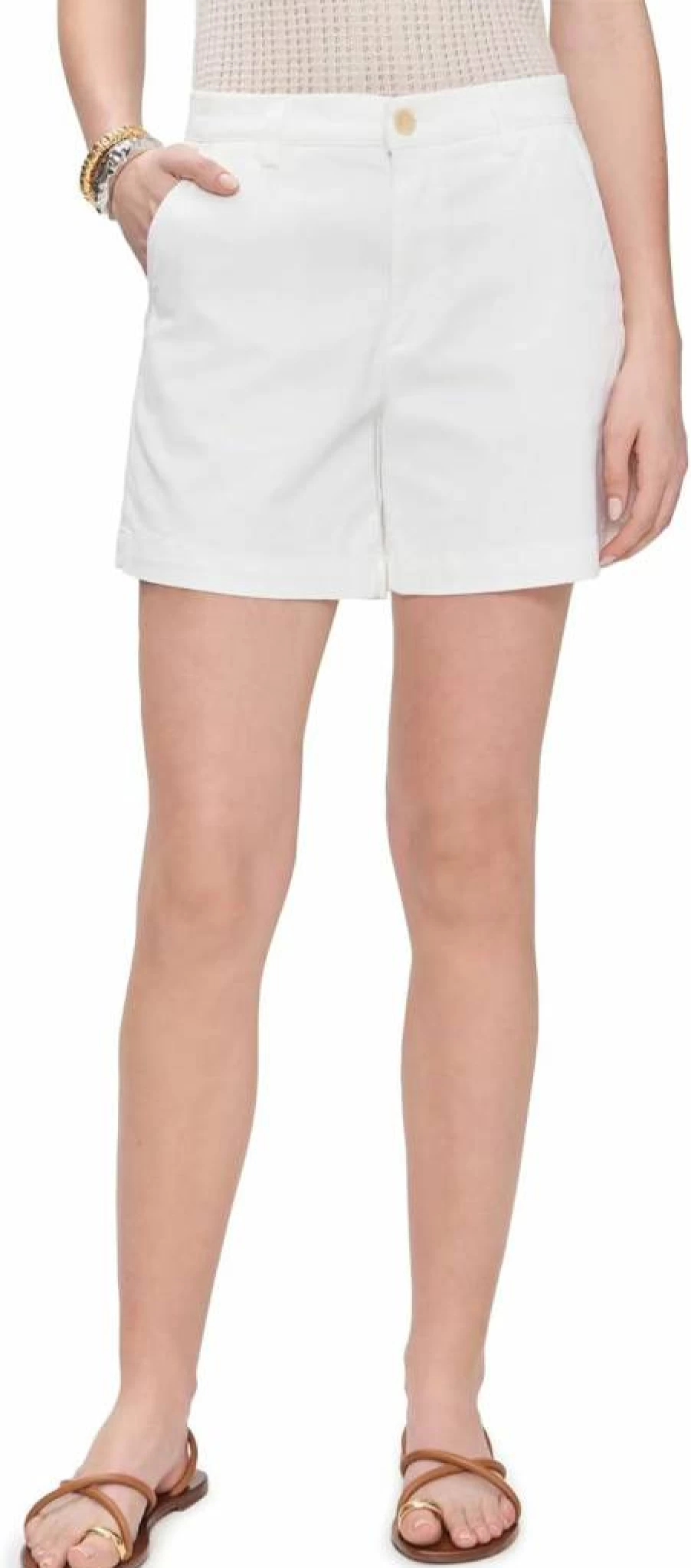AG Adriano Goldschmied Women's Jude High-Waisted Denim Shorts