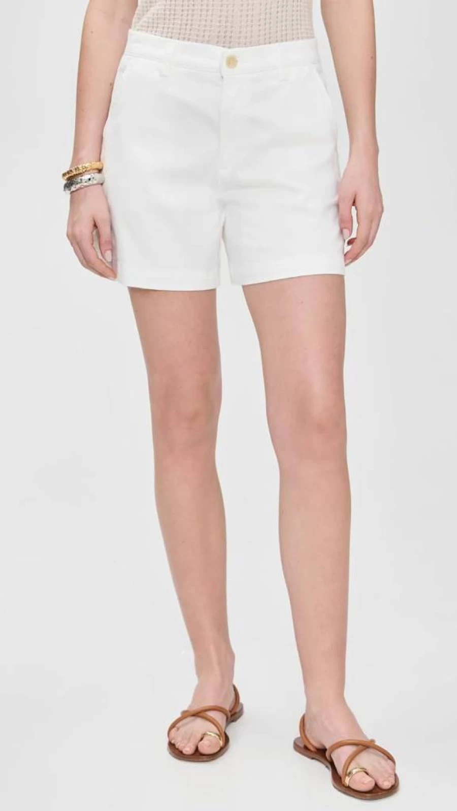 AG Adriano Goldschmied Women's Jude High-Waisted Denim Shorts