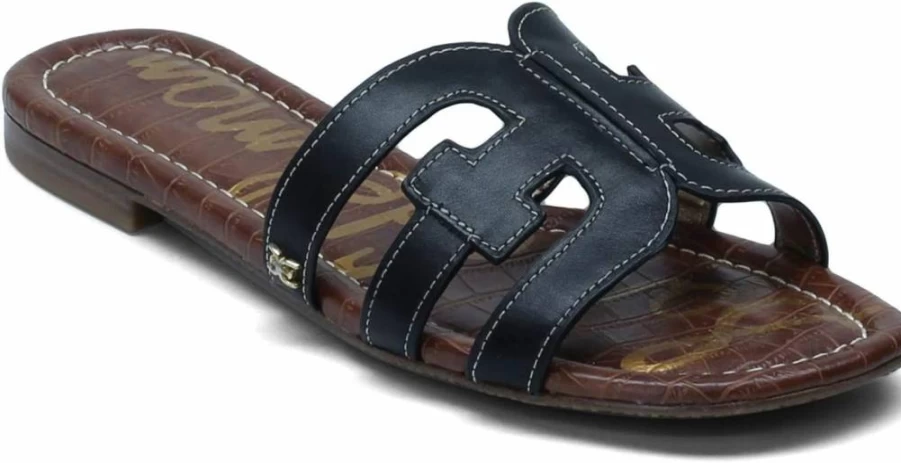 Sam Edelman Women's Bay Slide Sandal - Comfortable Summer Slide Sandals for Women