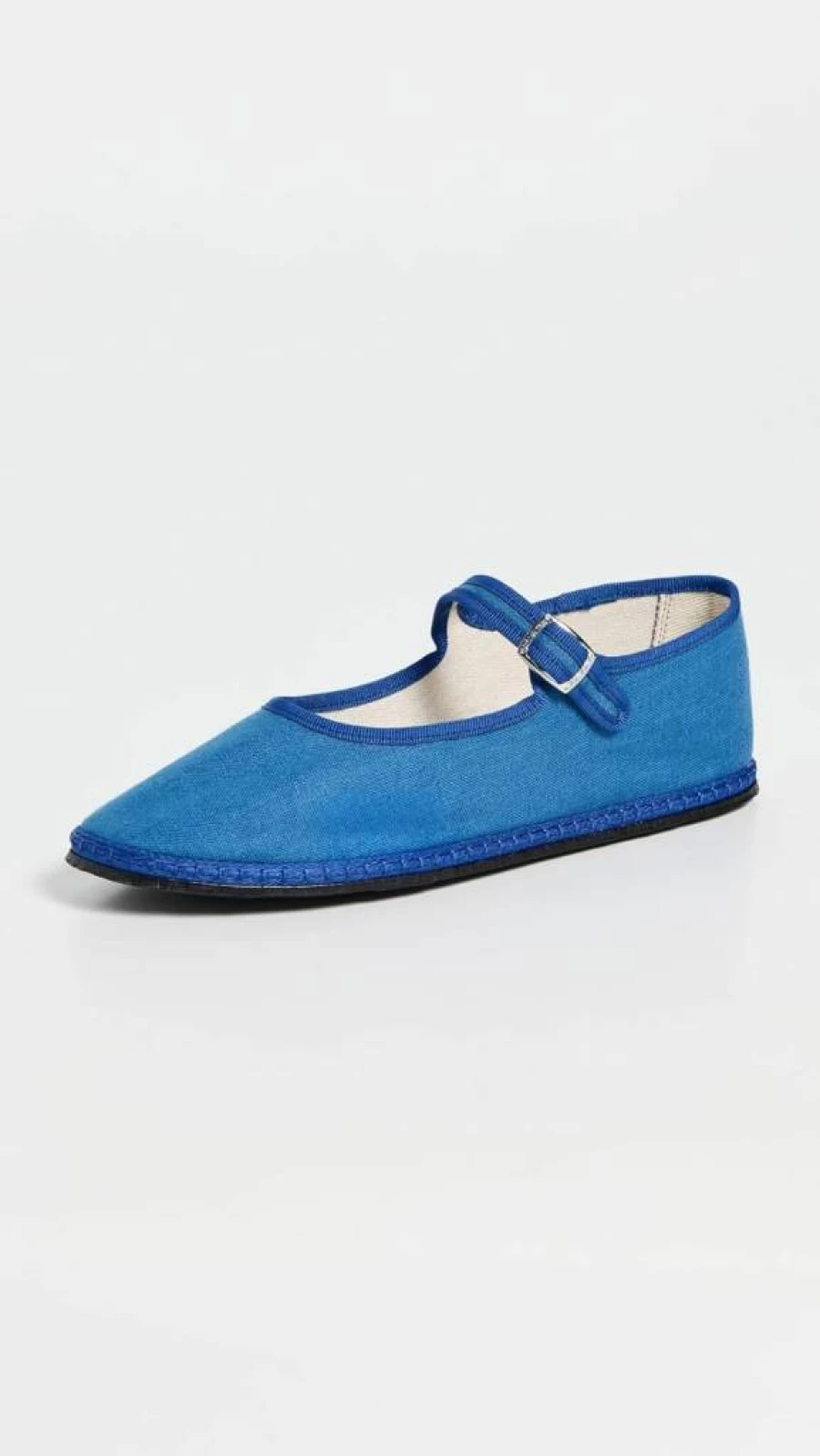 ViBi VENEZiA Women's Classic Linen Mary Jane Shoes – Comfortable & Stylish Flat Loafers