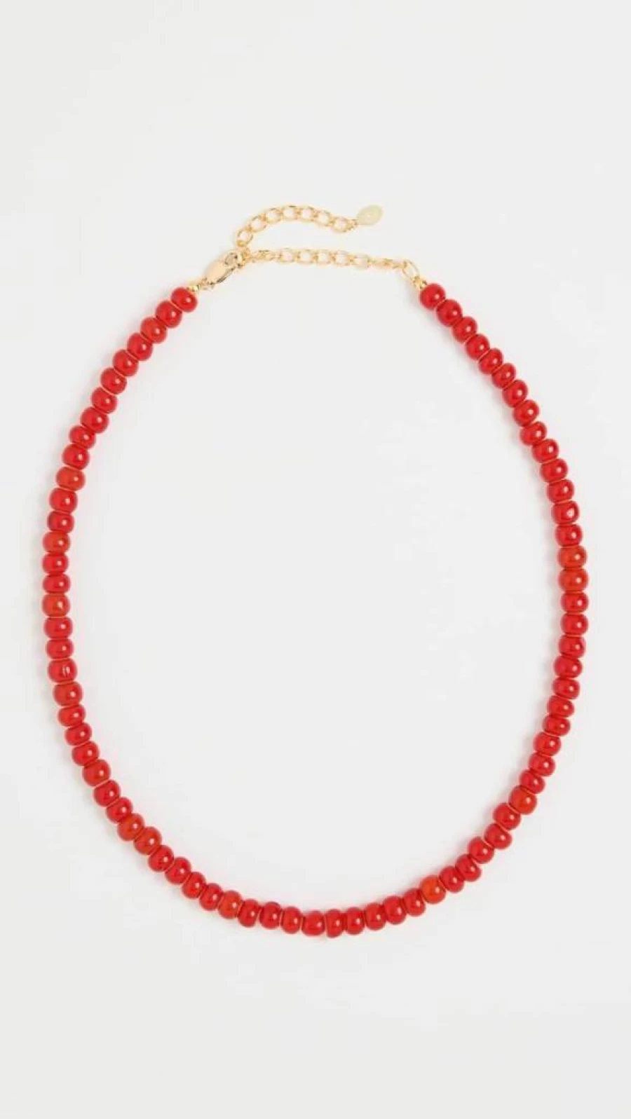 SHASHI Women's Rojo Necklace - Elegant Red Beaded Jewelry for Women