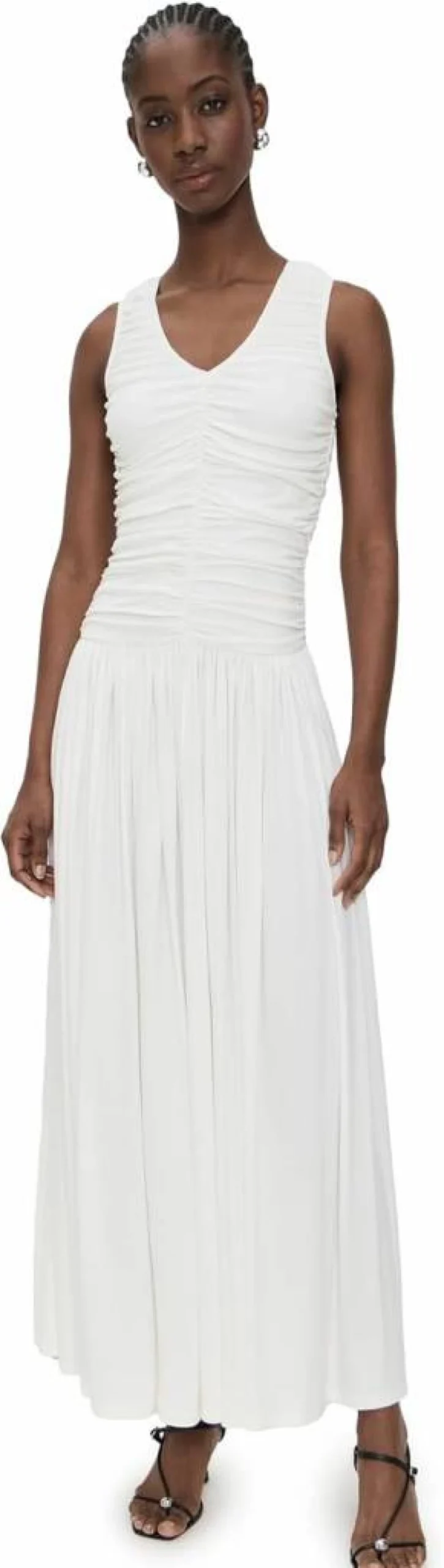 Madison the Label Women's Leslie Maxi Dress - Flowy Long Summer Dress with Bohemian Print