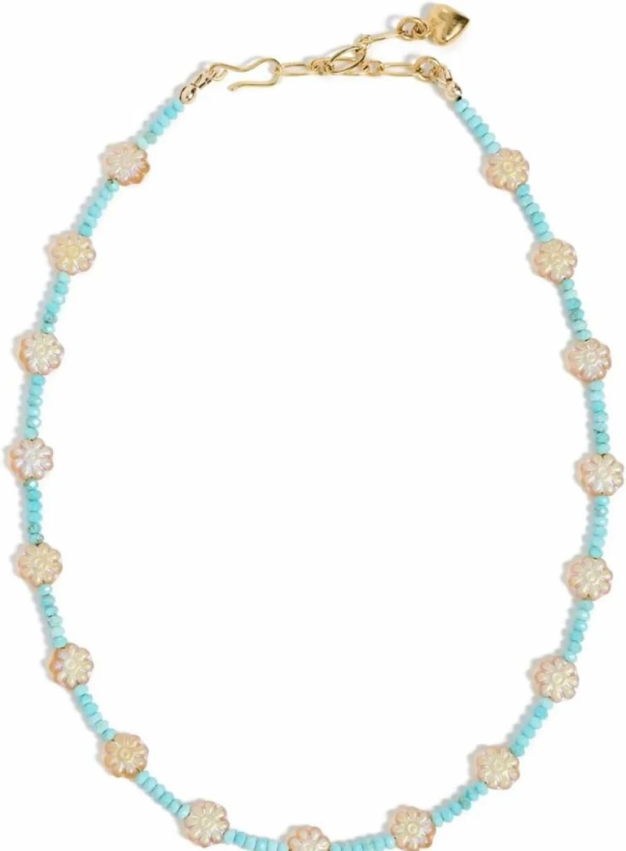 Brinker & Eliza Women's Laurel Necklace - Elegant Gold-Tone Leaf Pendant Jewelry for Women