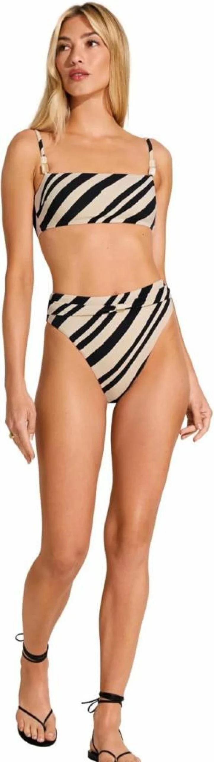 Vitamin A Terra High Waist Bikini Bottom - Women's Swimwear Separate