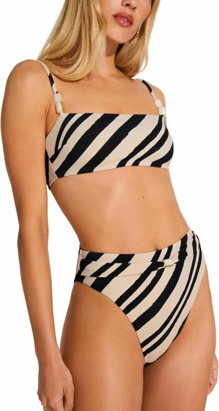 Vitamin A Terra High Waist Bikini Bottom - Women's Swimwear Separate