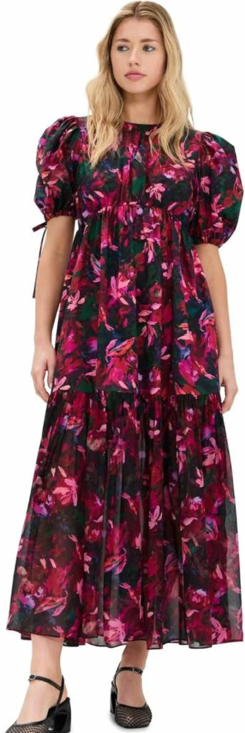 Ulla Johnson Women's Collage Print Dress - Floral Bohemian Maxi Dress for Women
