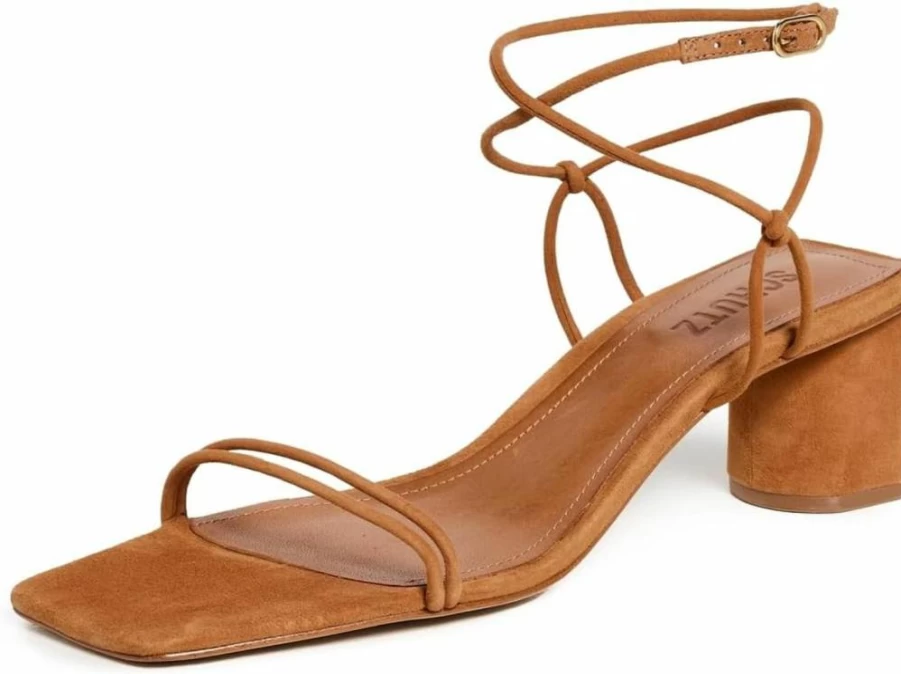 SCHUTZ Pompeii Women's Mid Heel Sandals - Stylish Comfort for Everyday Wear