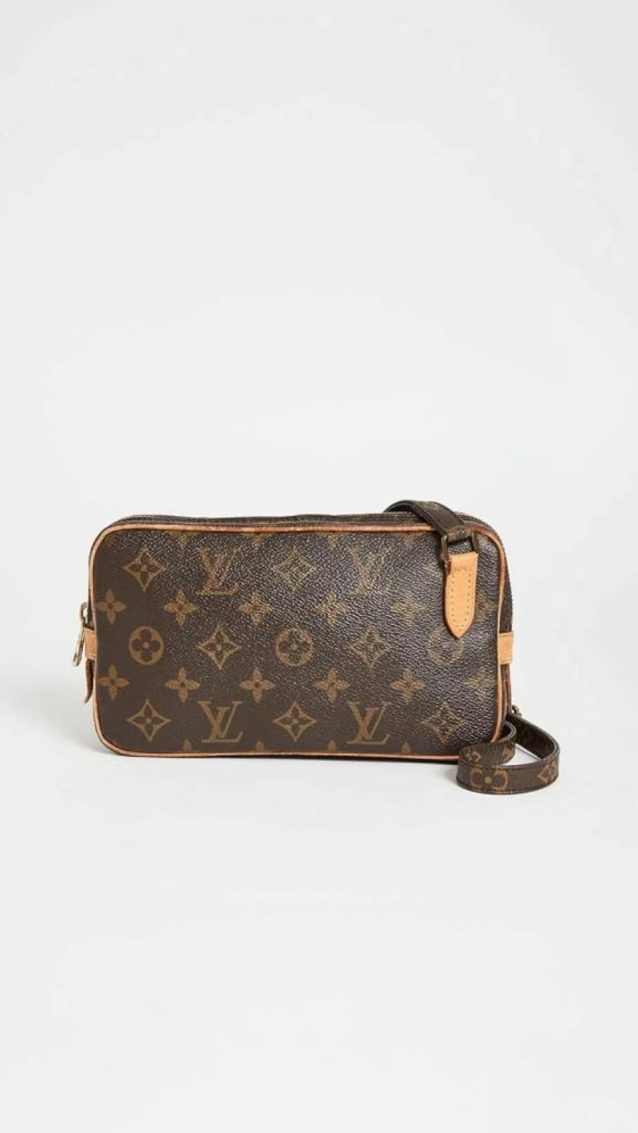 Louis Vuitton Pre-Loved Marly Bandouliere Crossbody Bag Monogram Canvas Women's Shoulder Purse