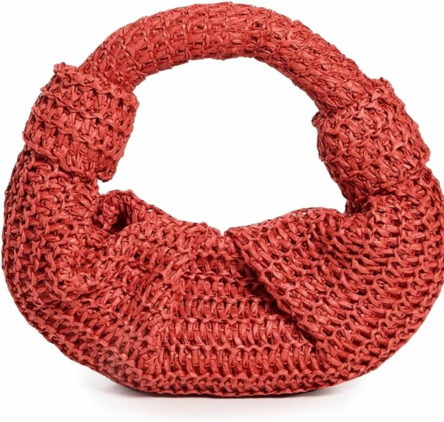 SIMON MILLER USA Women's Raffia Lopsy Handbag - Stylish Straw Tote Bag for Women