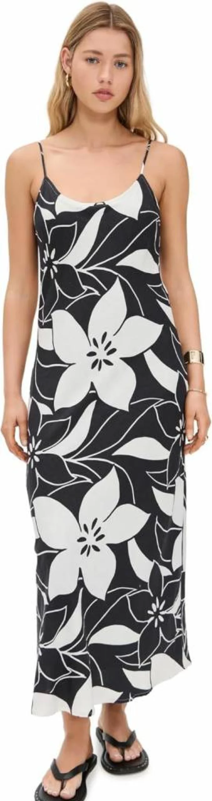 Z SUPPLY Women's Cecily Madero Maxi Dress - Flowy Boho Long Dress for Women