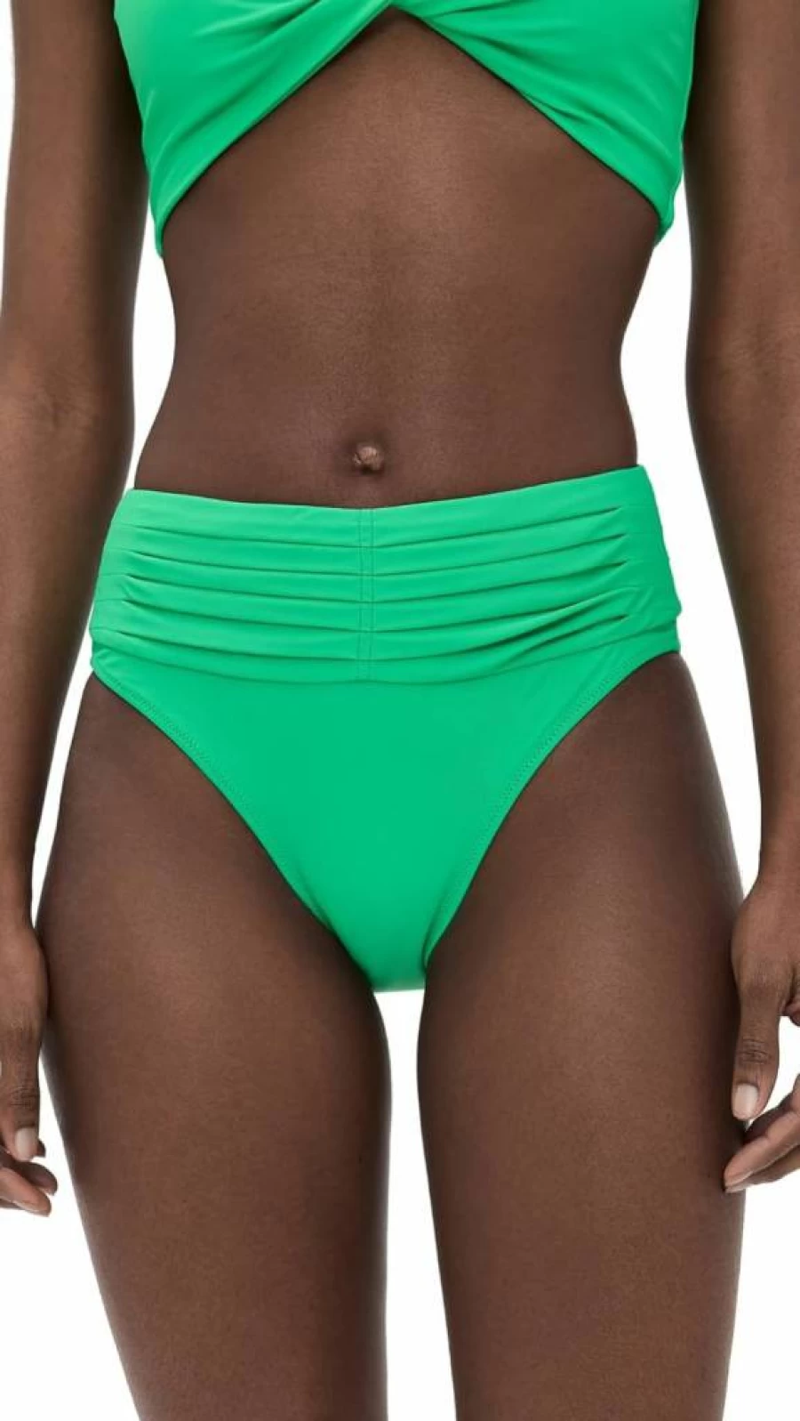 Ramy Brook Women's Ivo Bikini Bottoms | High-Waisted Swimwear | Premium Swim Bottom