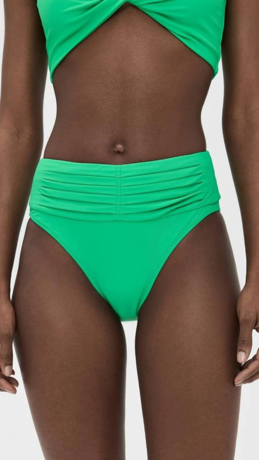 Ramy Brook Women's Ivo Bikini Bottoms | High-Waisted Swimwear | Premium Swim Bottom