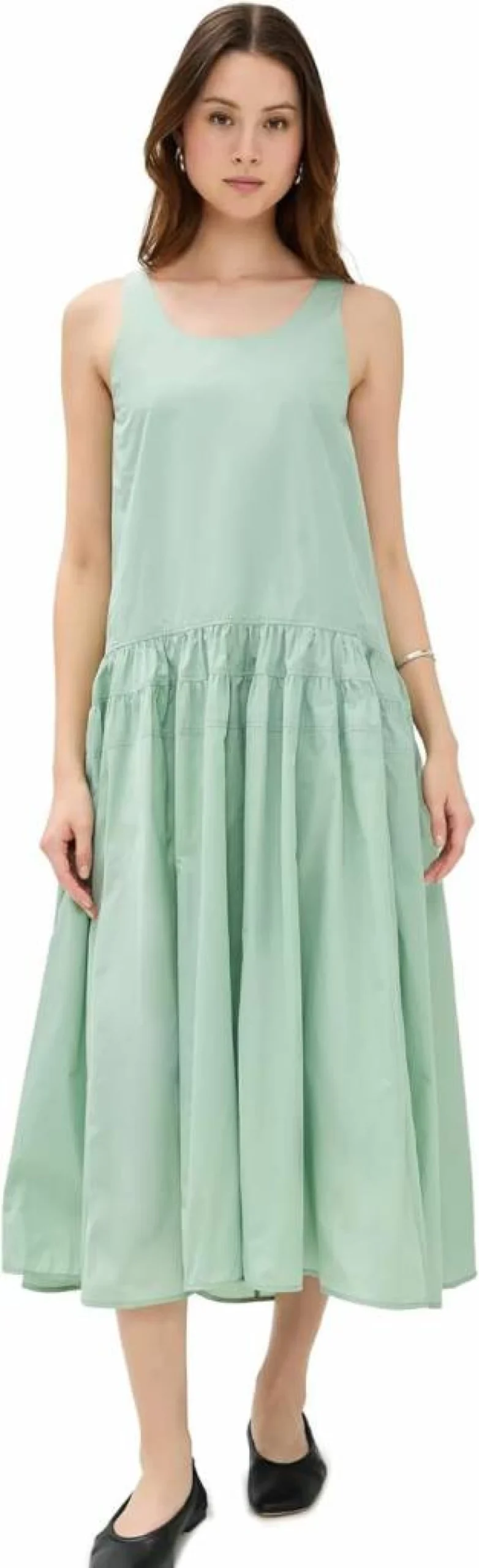 MEIMEIJ Women's Elegant Sleeveless Taffeta Party Dress for Special Occasions