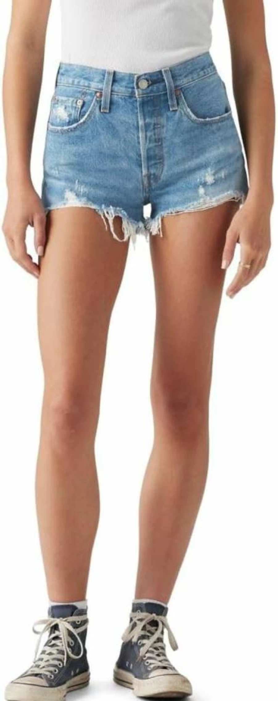 Levi's Women's 501 Original Shorts – Premium Denim Shorts in Regular & Plus Sizes