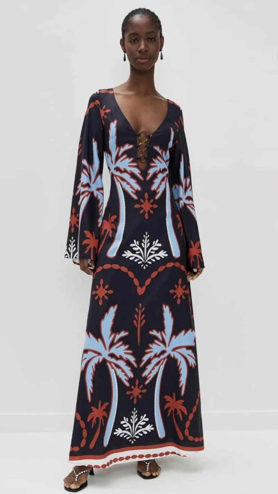Seven Wonders Women's Caledeira Maxi Dress - Flowy Bohemian Summer Beach Dress