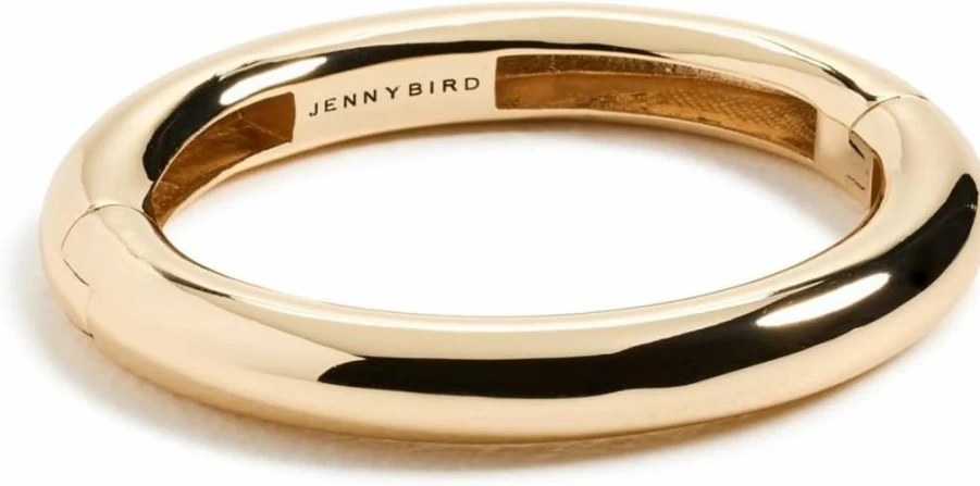 JENNY BIRD Gia Mega Bangle for Women - Stylish Gold-Tone Cuff Bracelet