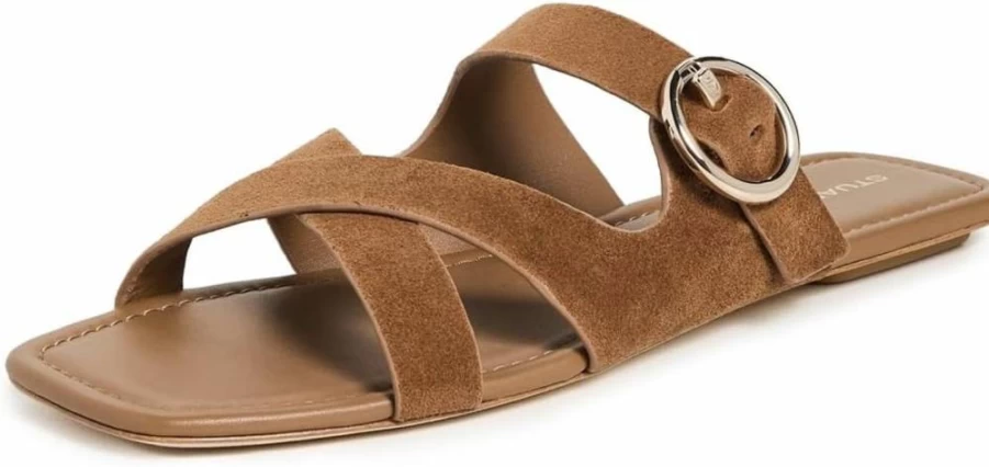 Stuart Weitzman Women's Villa Slide Sandals | Luxury Comfort Slides for Women