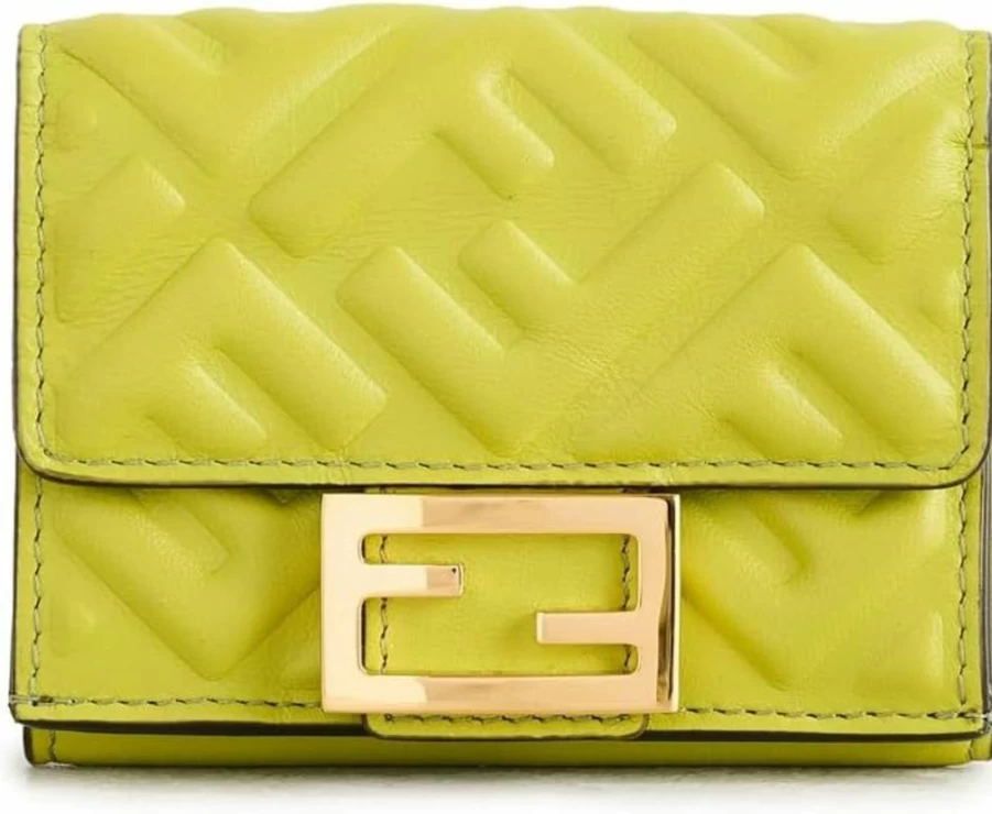 Shopbop Archive Women's Pre-Owned Fendi Wallet with Embossed FF Canvas