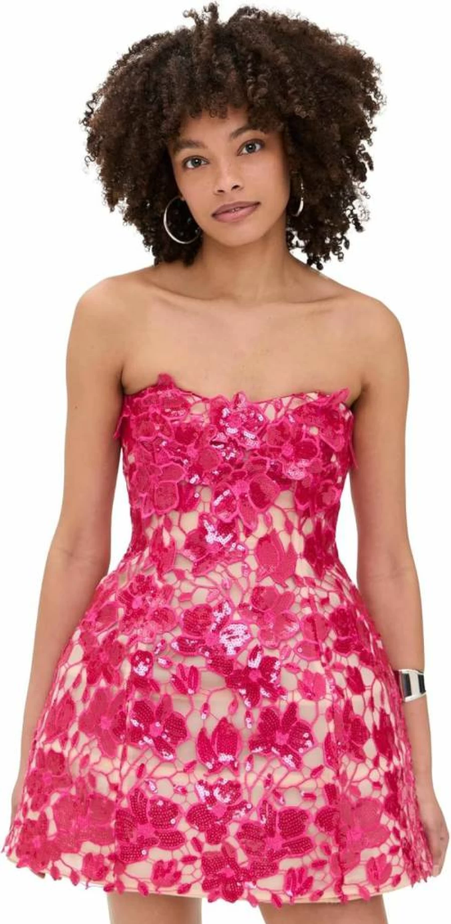 Retrofete Women's Alira Lace Dress - Elegant Feminine Style for Special Occasions