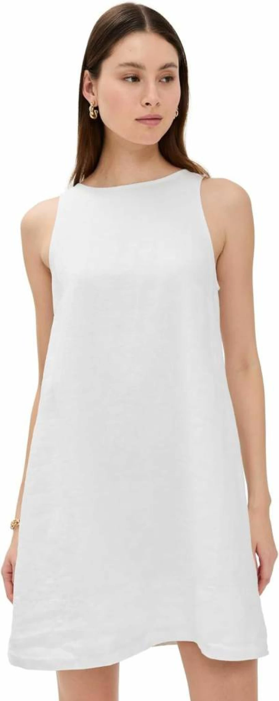 Madewell Women's Linen Dress: Lightweight Summer Dress for Women