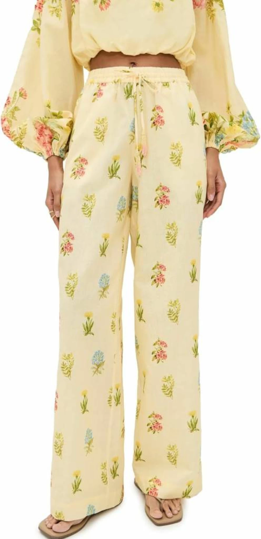 Hemant and Nandita Women's Comfortable Pull-On Pants for Easy Wear