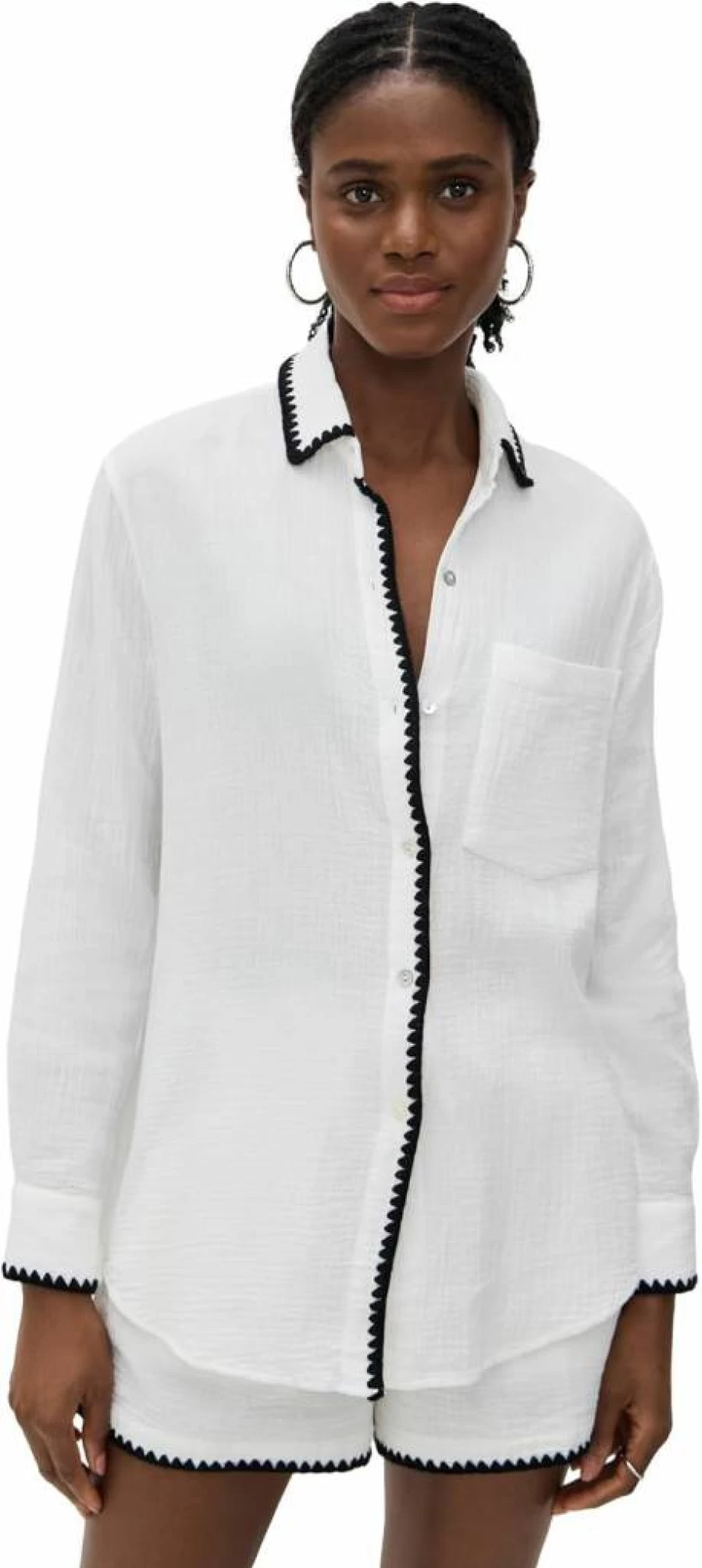 Rails Women's Idania Button Down Shirt - LSPACE Collection - Comfortable & Stylish