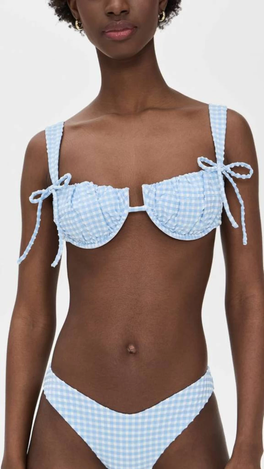 Montce Women's Floral Petal Bikini Top - Sexy Swimwear for Summer Beach Vacation