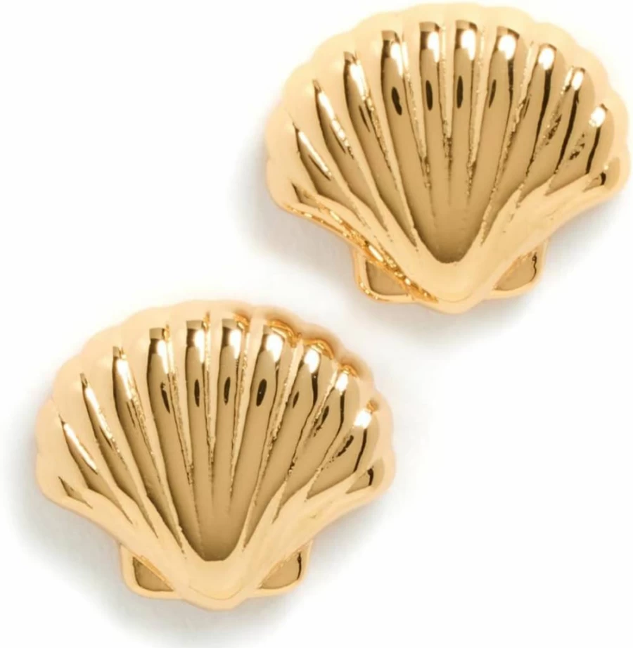 Lele Sadoughi Coquille Stud Earrings for Women - Elegant Shell Design Studs
