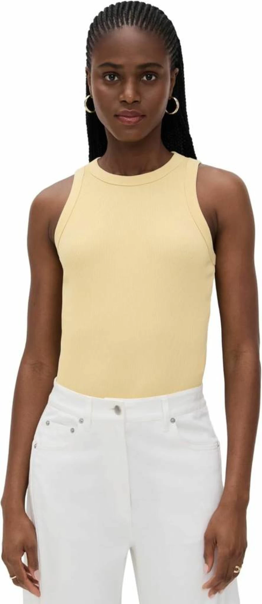 Veronica Beard Jordyn Cropped Tank Top for Women - Stylish Women's Fashion Tops