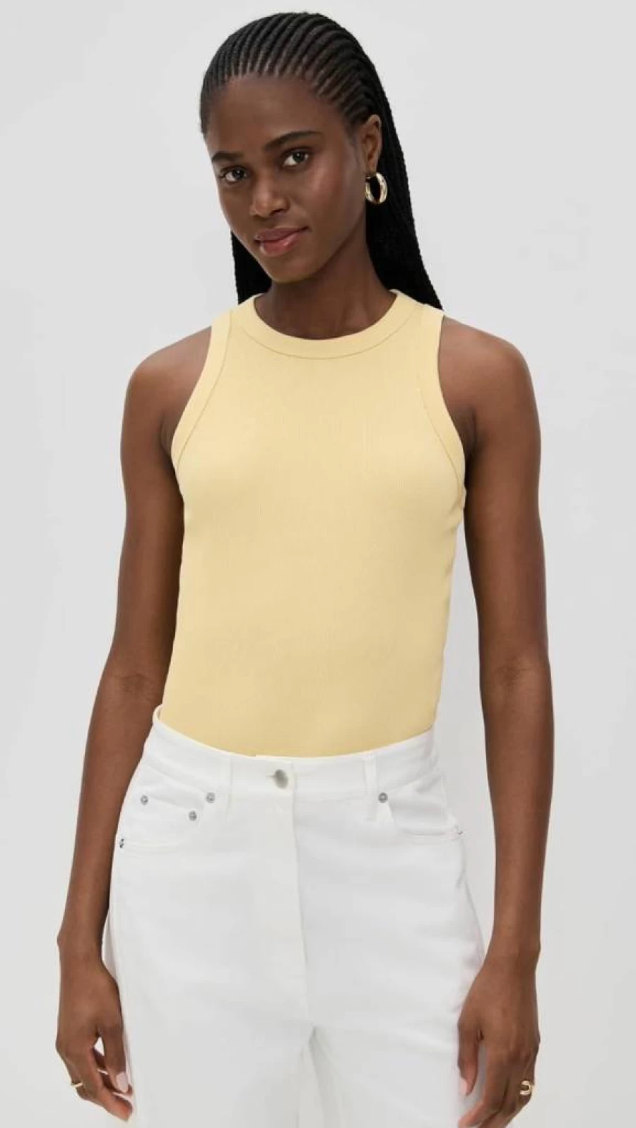 Veronica Beard Jordyn Cropped Tank Top for Women - Stylish Women's Fashion Tops