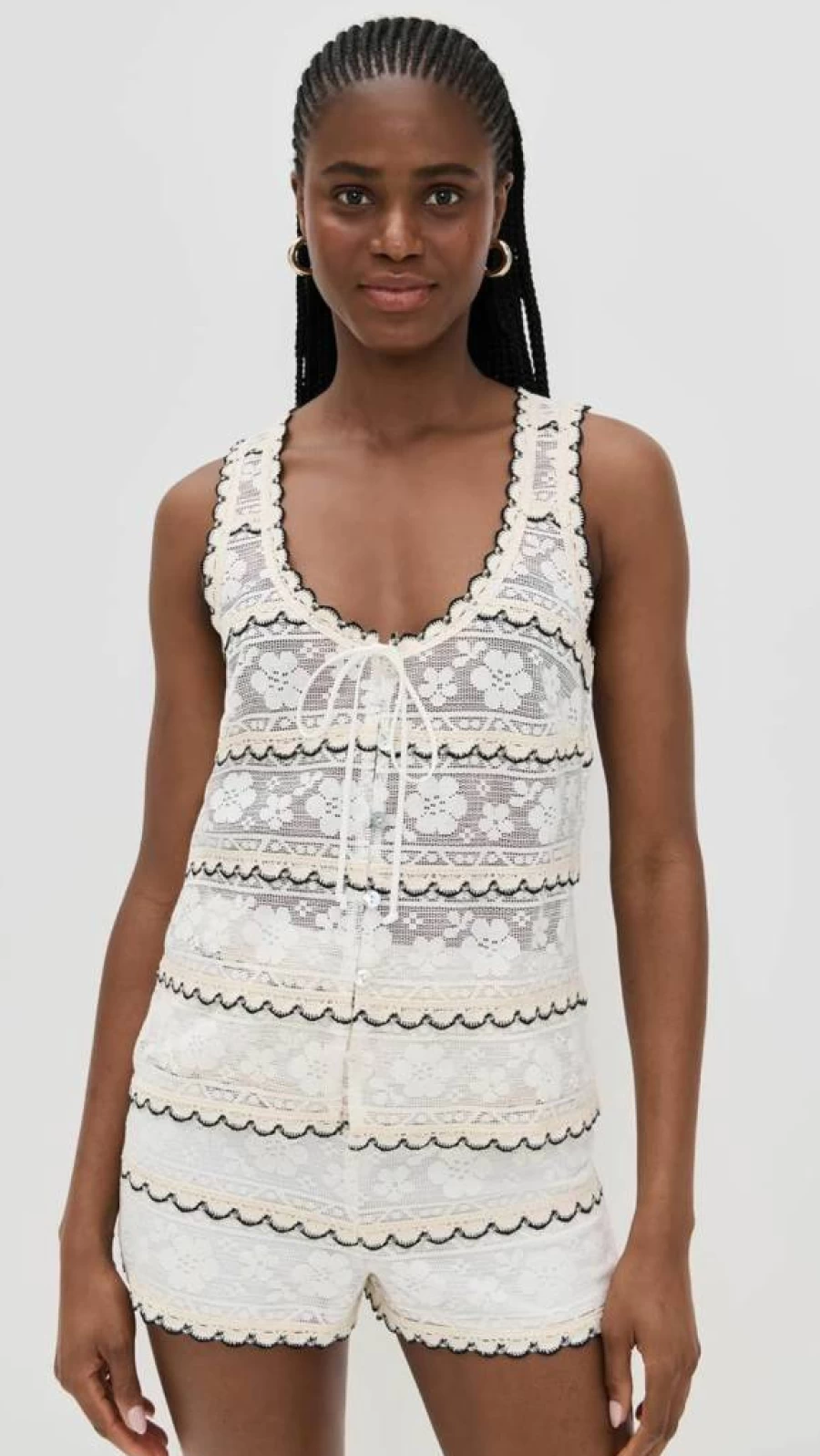Show Me Your Mumu Women's Take It Easy Relaxed Fit Tank Top