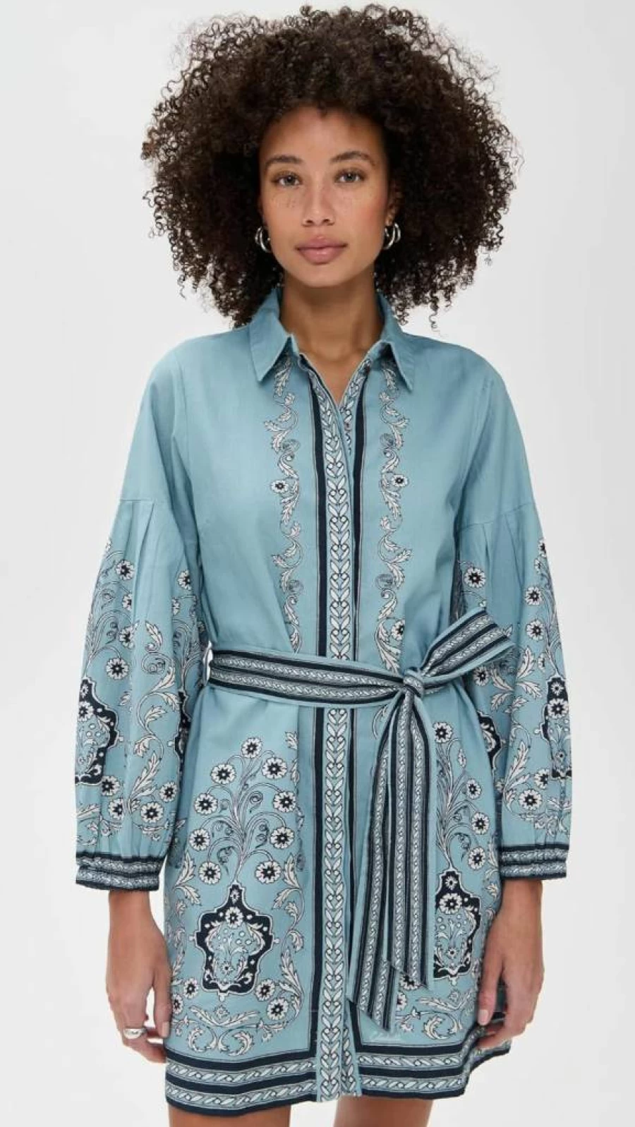 Cleobella Women's Anouk Mini Dress - Boho Chic Flowy Summer Dress