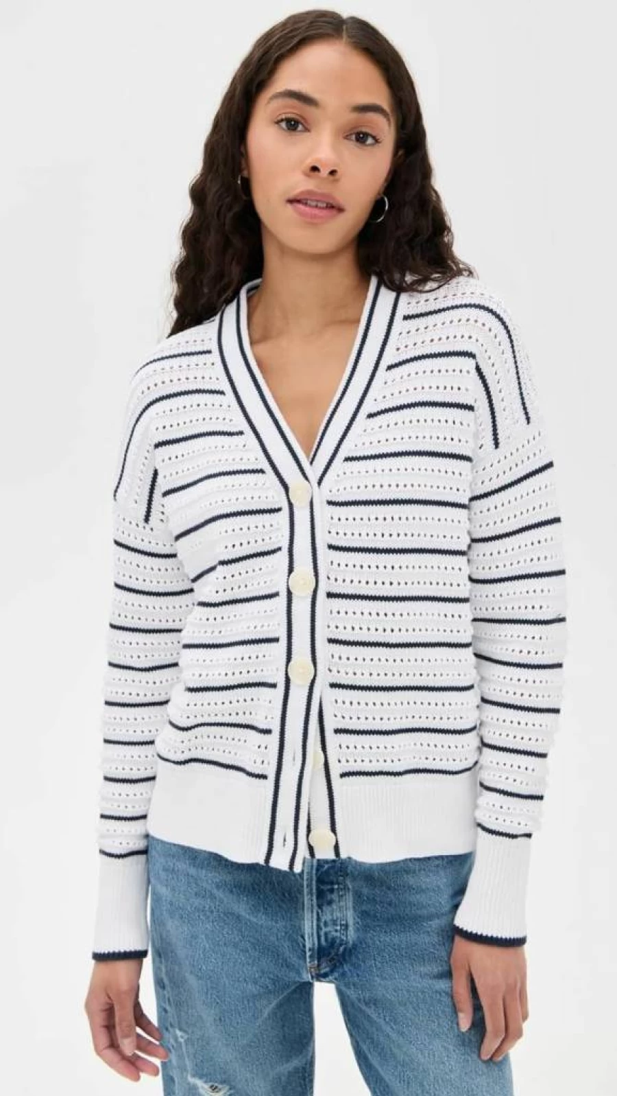Varley Women's Antonia Relaxed Cardigan - Soft Casual Knit Sweater for Women
