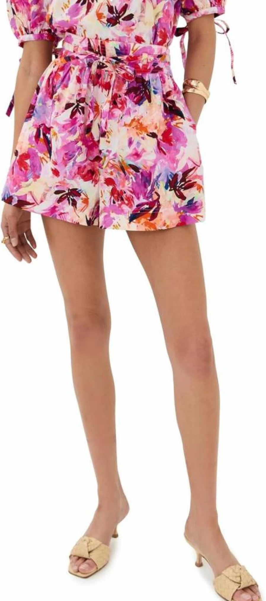 Ulla Johnson Women's Rowan Shorts - Stylish High-Waisted Linen Summer Shorts for Women