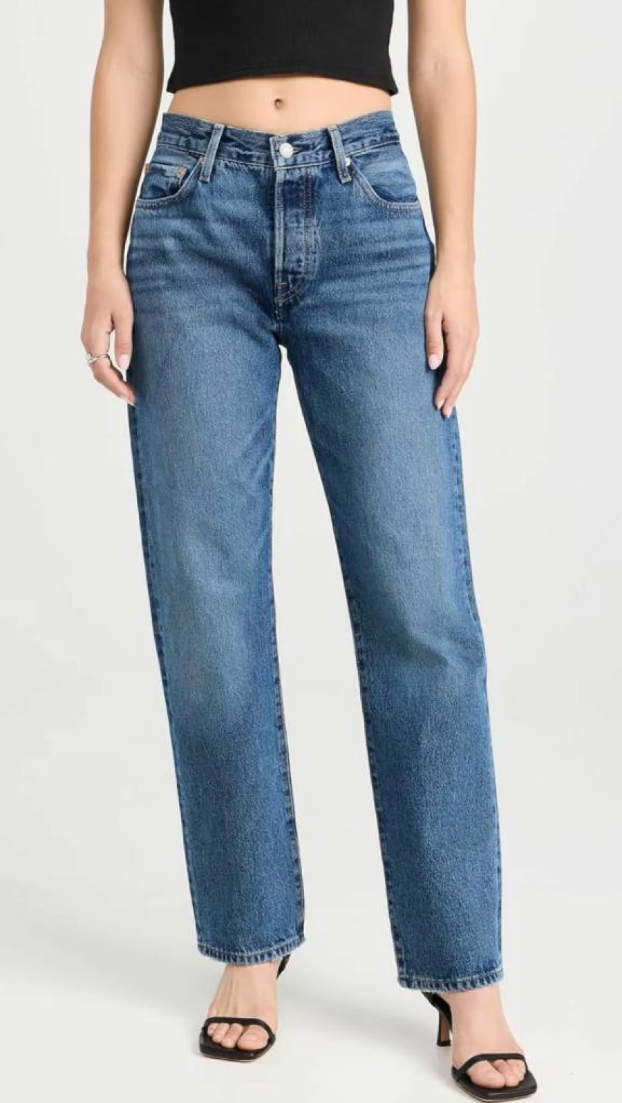 Levi's Women's 501 Original '90s High Rise Straight Leg Jeans