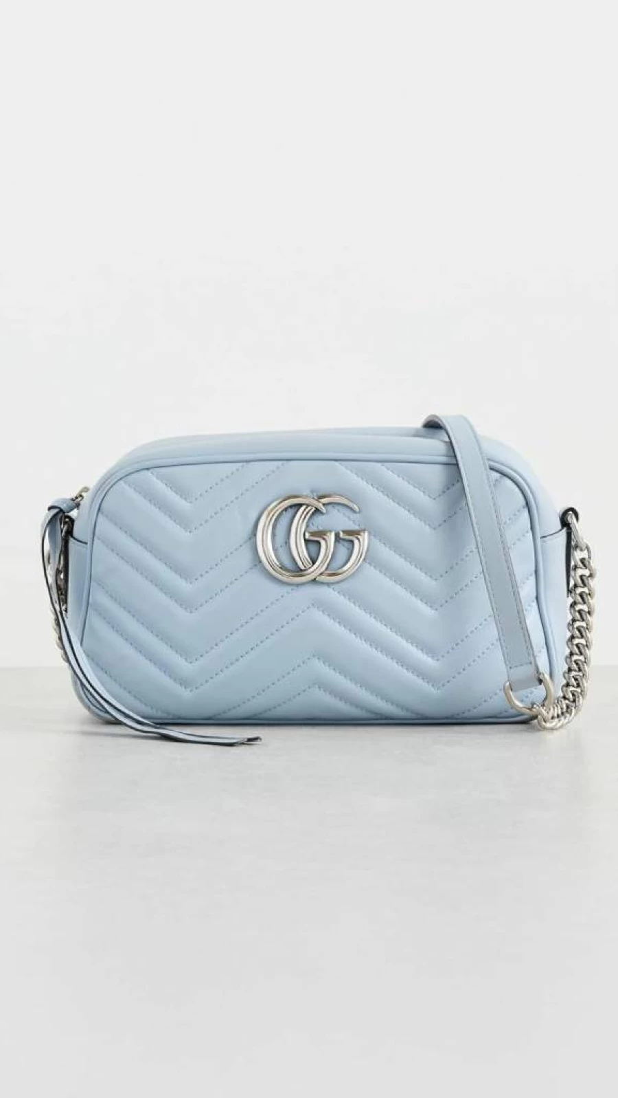 Gucci Women's Small Marmont Matelassé Leather Shoulder Bag Pre-Owned Luxury Handbag