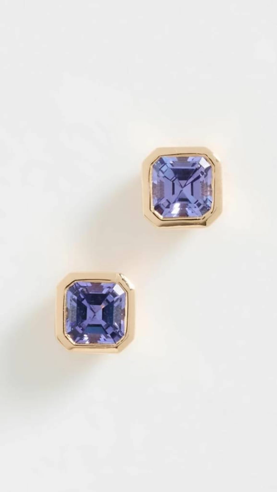 Ariel Gordon Jewelry Petite Asscher Cut Diamond Stud Earrings for Women