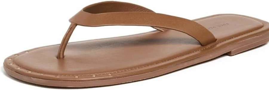 Free Women's Sona Thong Sandals by Free People - Luggage Color, Size 8