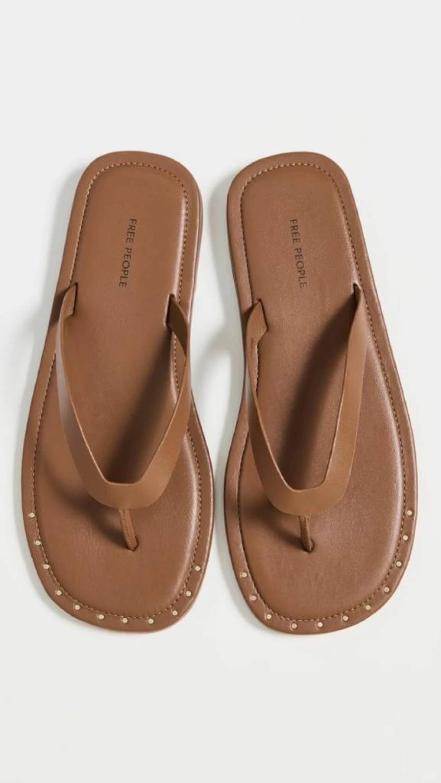 Free Women's Sona Thong Sandals by Free People - Luggage Color, Size 8