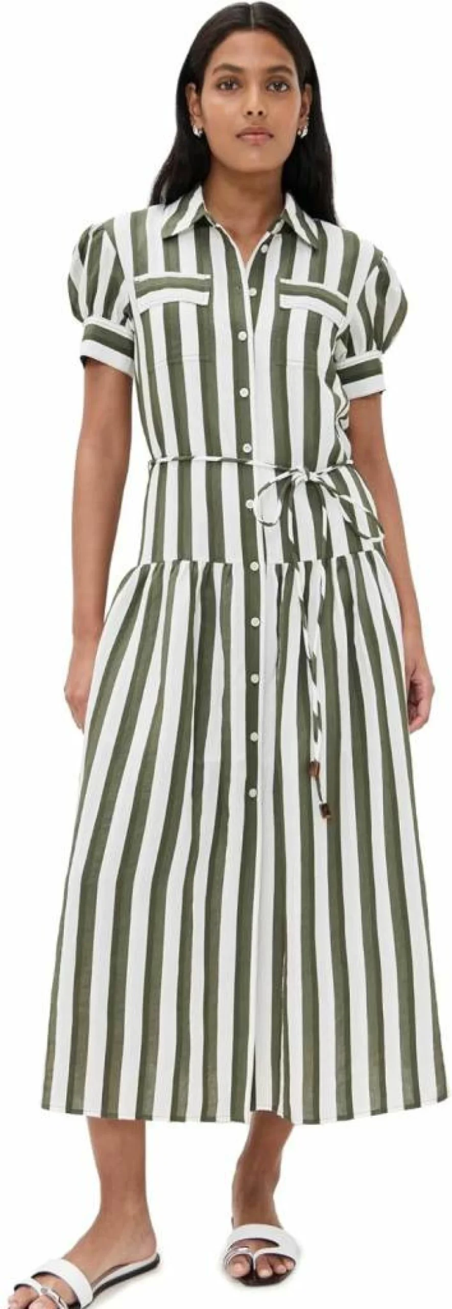 Tanya Taylor Women's Carrington Floral Print Summer Dress - Elegant A-Line Style